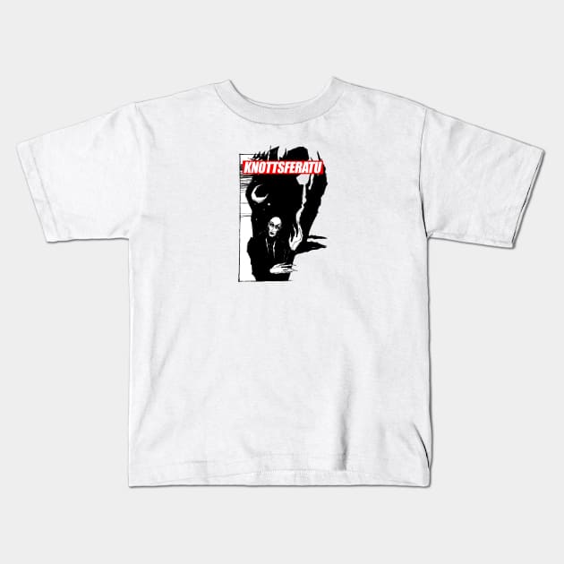 Knottsferatu Kids T-Shirt by ayaswae